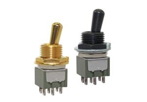 New Addition to the Popular M Series Toggles – Gold or Black Chrome Plated