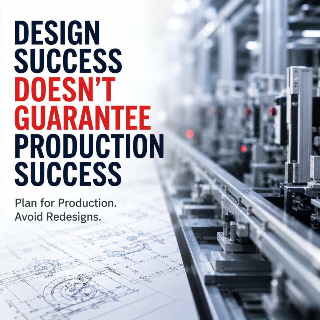 <strong>Design Success Doesn’t Guarantee Production Success</strong>