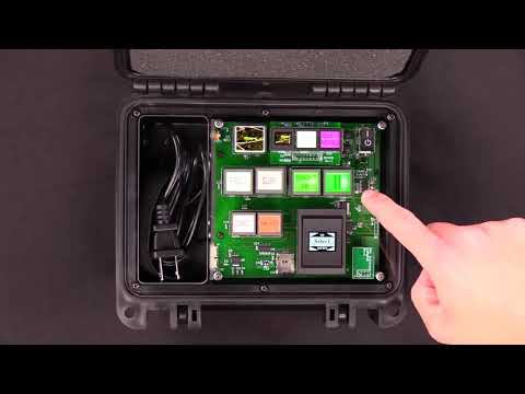 Briefcase Button Board