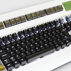 Black and White Keyboard