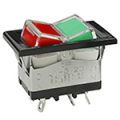 LW-Series Power-Rated Snap-in Illuminated Rocker Switches