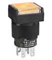 YB-Series Short Body Illuminated Pushbutton Switches