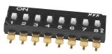 JS02, JS04-Series Ultra-Miniature DIP Switches