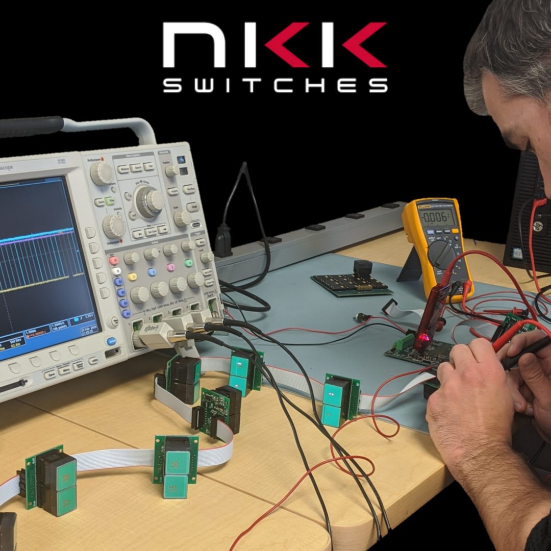 NKK_Engineer NKK engineer working with SmartDisplay switches
