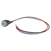 NEW! YB Series Illuminated Pushbutton with Legend and Wire Leads