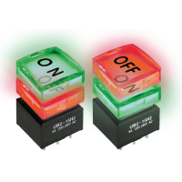 <strong>Product Focus: UB2 Series – Low Profile Pushbutton Switch with Alternating Legends</strong>